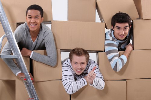 Packing services provided by Man with Van Removal Kingsbury