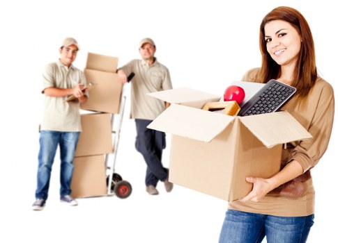 Packing and loading items into a removal van
