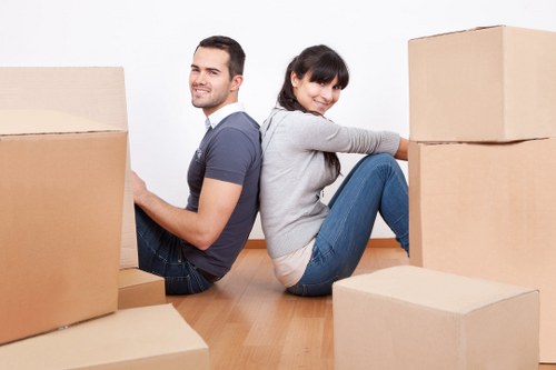 Man with van assisting with a home move