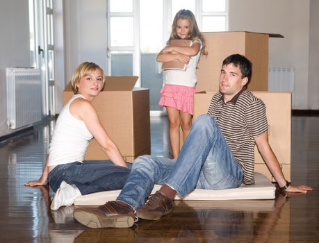 Different sizes of moving trucks available